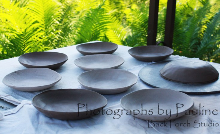 Bowls ready to bisque.